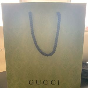 Gucci paper bag